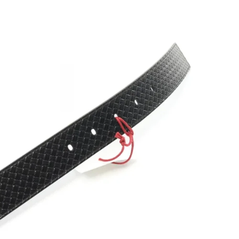 Bally Pre-owned Leather belts Black Heren