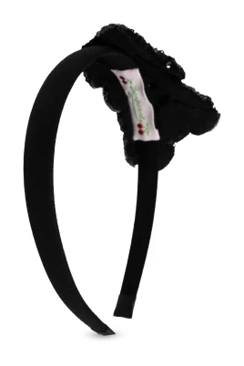 Diadem med paljettrosett