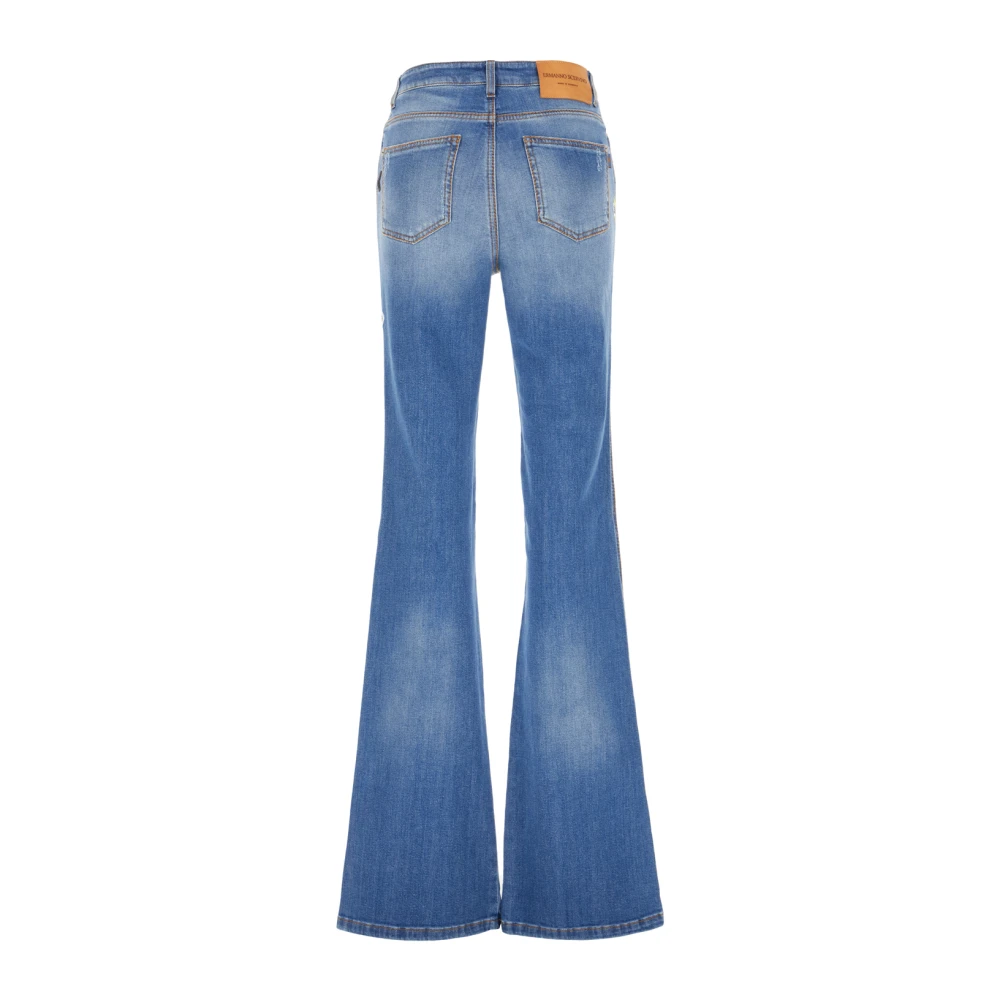 Ermanno Scervino Klassieke Denim Jeans voor Dagelijks Gebruik Blue Dames
