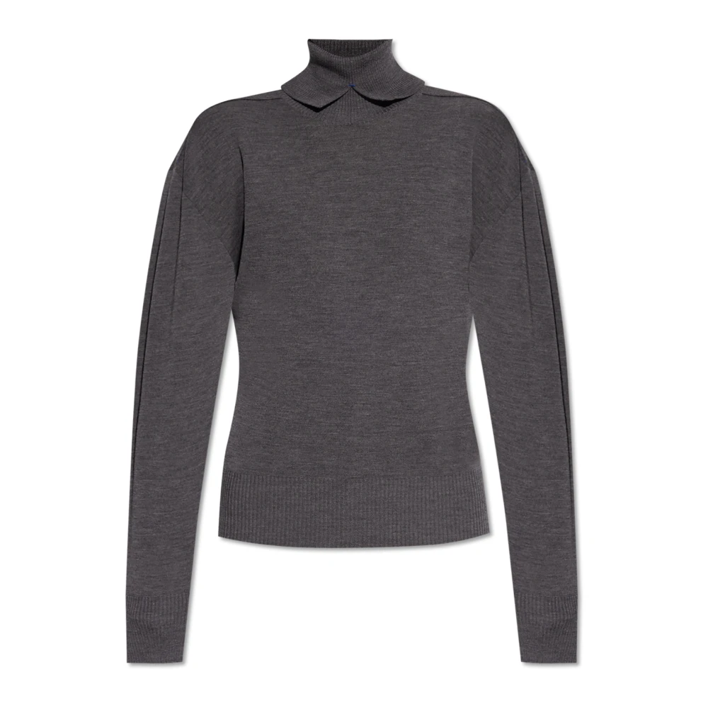 Burberry Damen Grau Strickwaren, Xsgröße: