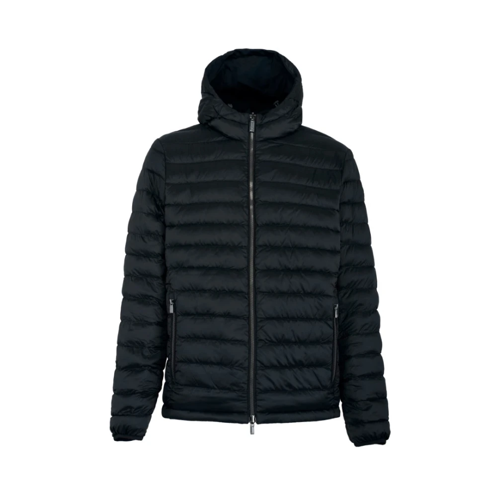 Ciesse Piumini Omkeerbare Waterdichte Jas met Gewatteerde Contrast Black Heren