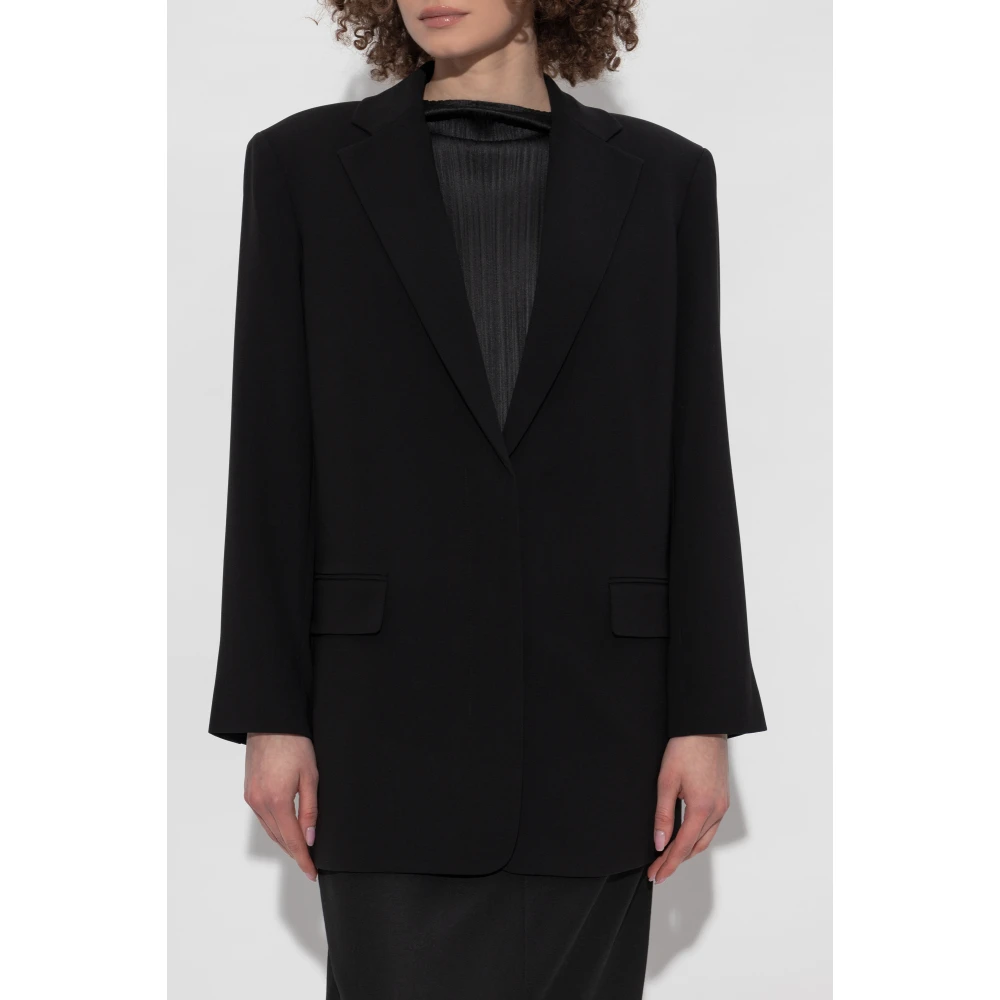 Theory Blazer met zakken Black Dames