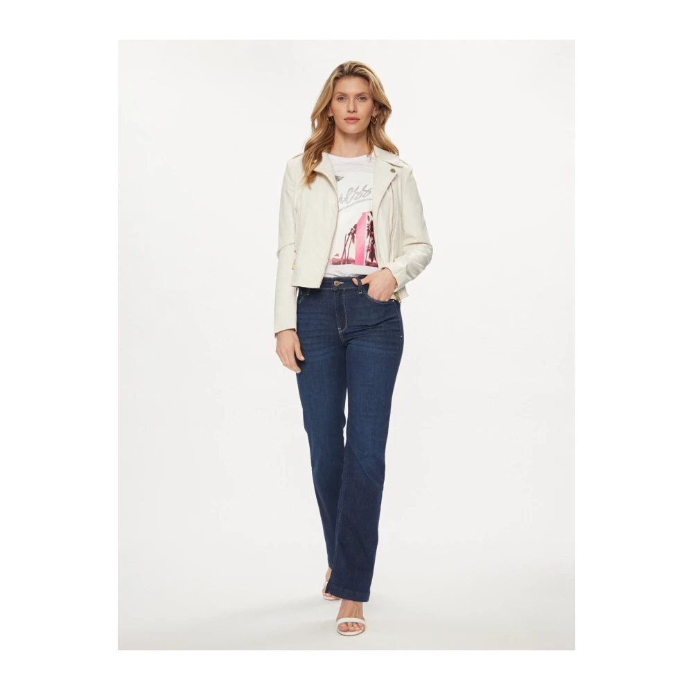 Guess Bootcut stretch jeans Blauw Blue Dames