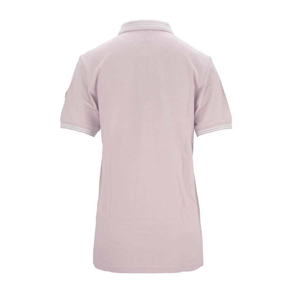 Colmar Heren Button Polo Shirt Pink Heren