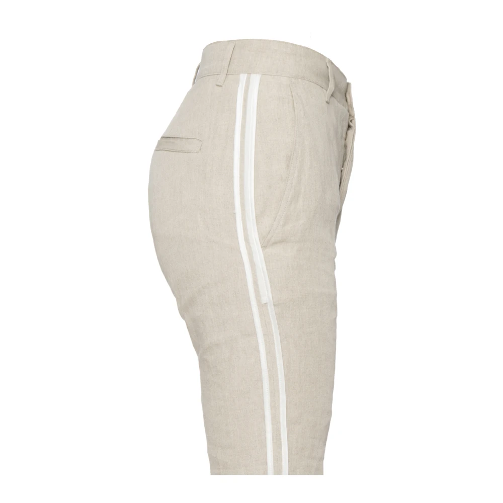Andrea Ya aqov Linnen Regular Fit Broek Gray Dames