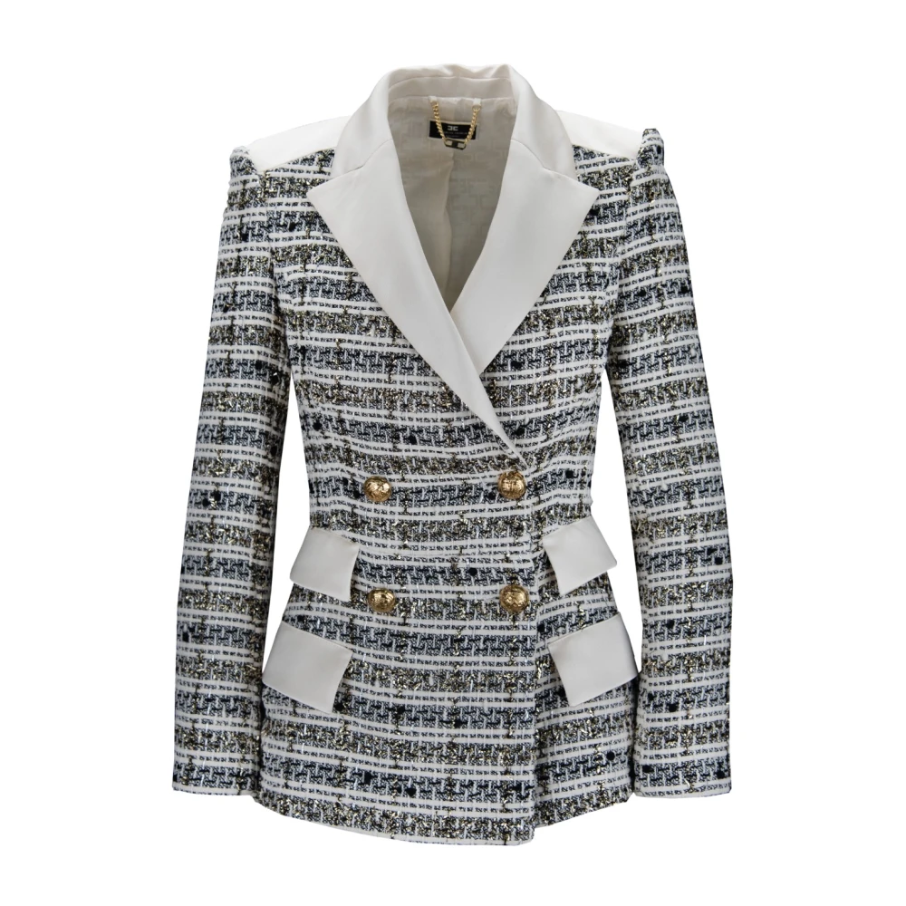 Jackets > Blazers - - Elisabetta Franchi - Modalova