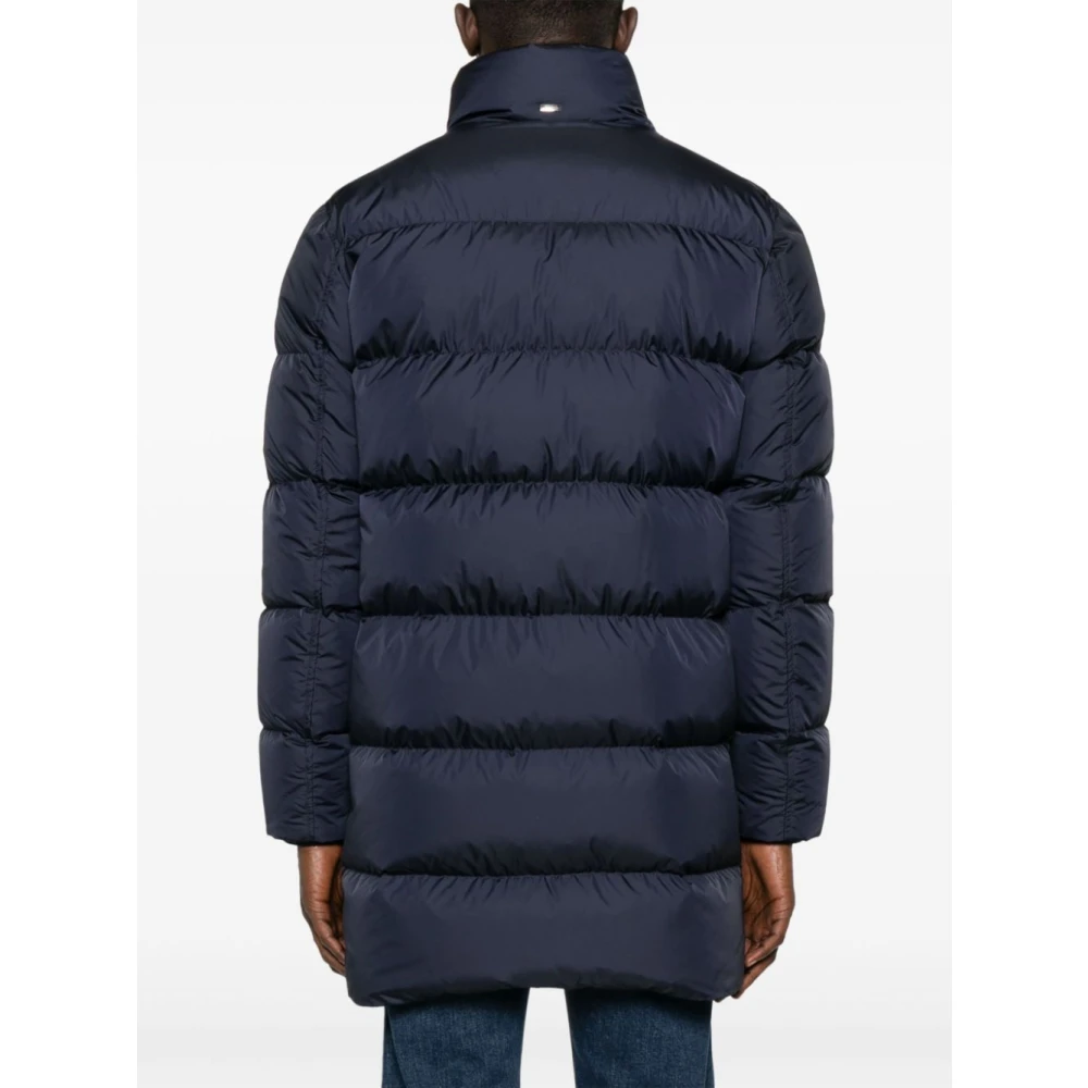 Herno Gewatteerde Winterjas Blue Heren
