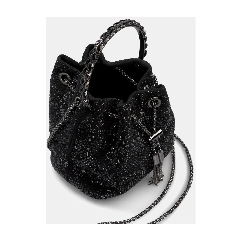 Alma en Pena Emmer tas met strass detail Black Dames
