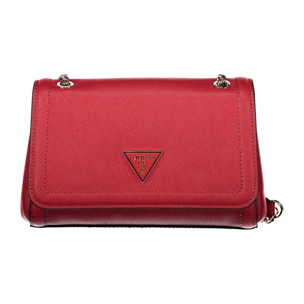 Guess Rode Noelle Ketting Schoudertas Red Dames