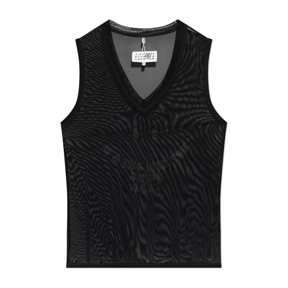 Tops > Sleeveless Tops - - MM6 Maison Margiela - Modalova