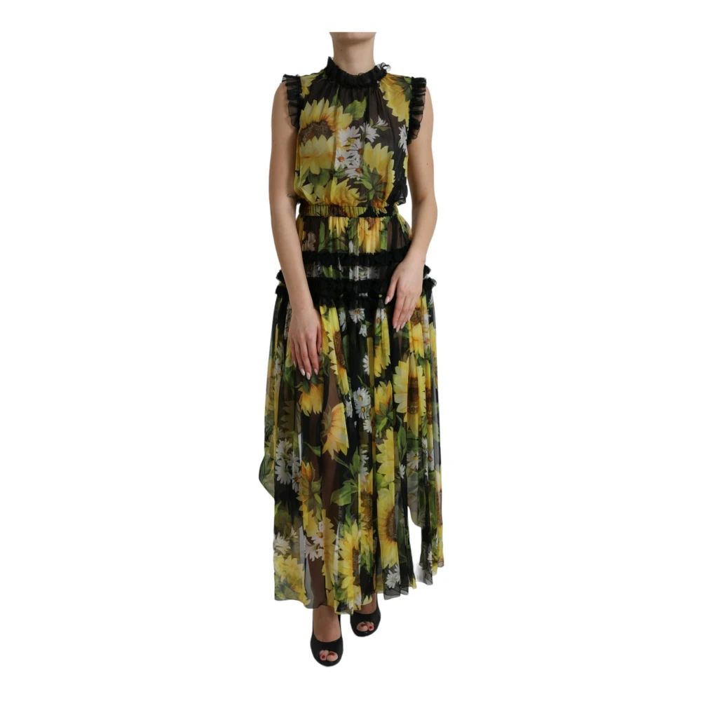 Dolce & Gabbana Women's Sunflower Maxi Dress