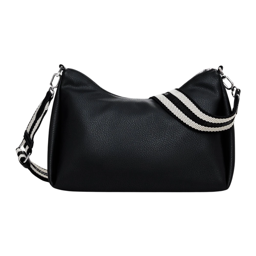 Desigual Stijlvolle Schoudertas Zwart Black Dames