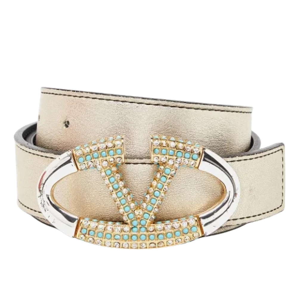 Valentino Vintage Pre-owned Leather belts Multicolor Dames