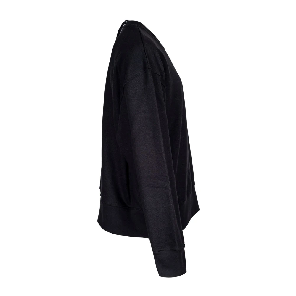 Laneus Stijlvolle Crewneck Sweatshirt. Lange Mouw. Gemaakt in Italië Black Heren