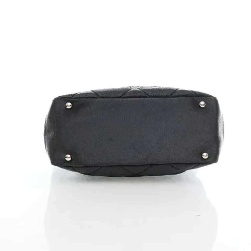 Chanel Vintage Pre-owned Nylon chanel-bags Black Dames