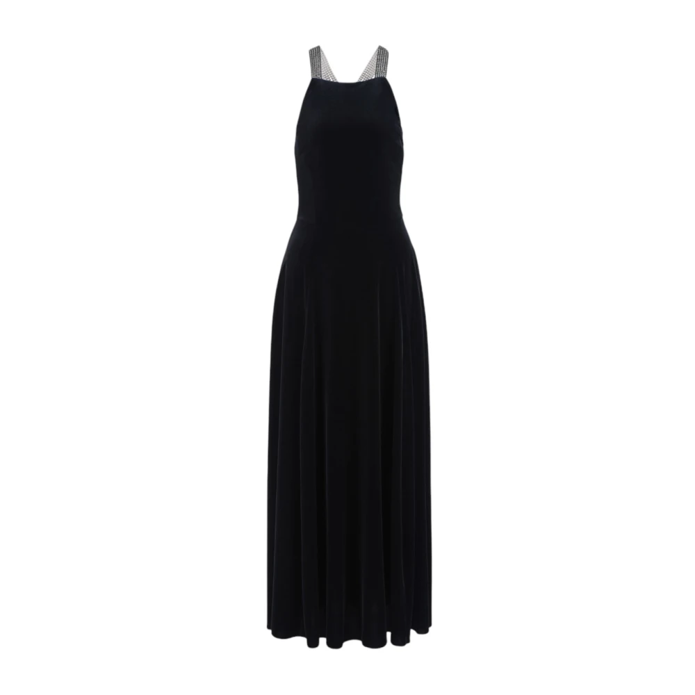 Emporio Armani Elegante Jurk voor Vrouwen Black Dames