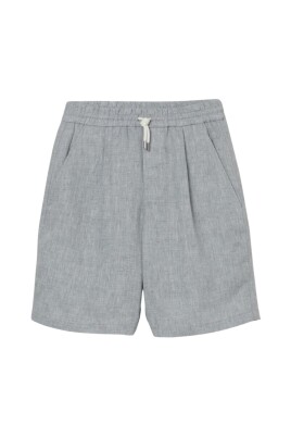 shorts-en-lin-a-cordon-de-serrage-et-coupe-decontractee