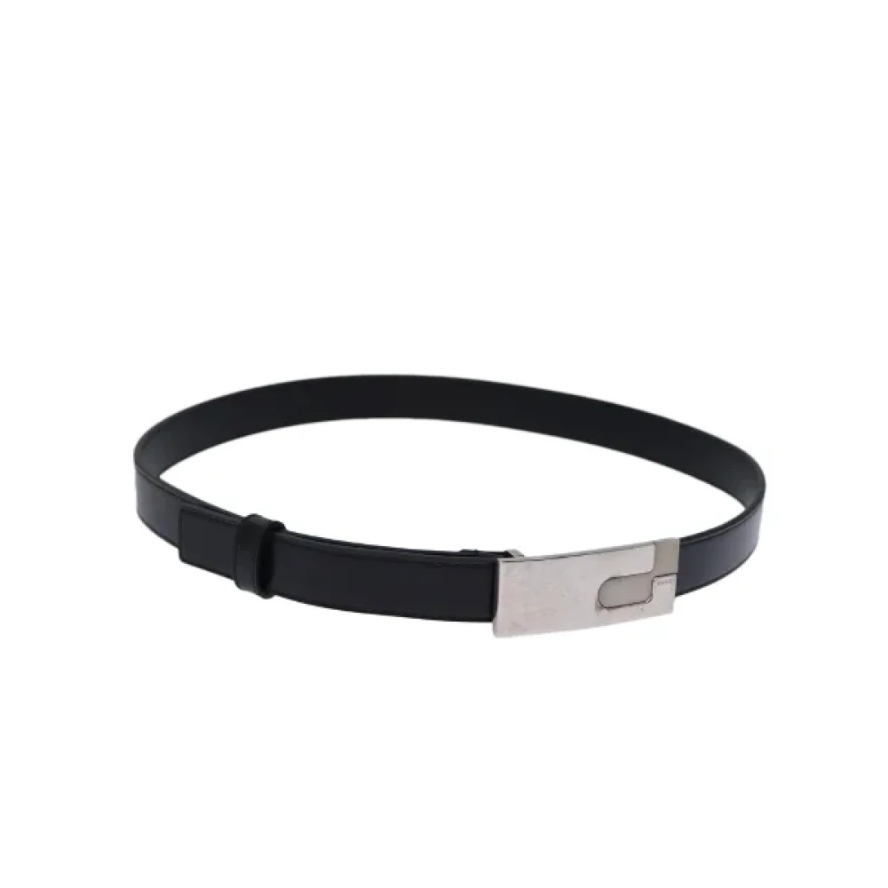 Gucci Vintage Pre-owned Leather belts Black Dames