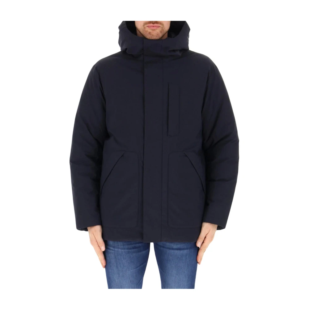 Save The Duck Stijlvolle Pufferjas Blue Heren