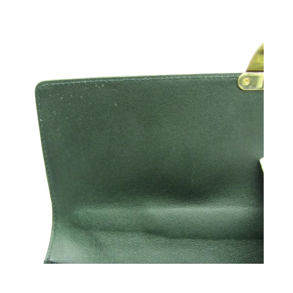 Louis Vuitton Vintage Pre-owned Leather louis-vuitton-bags Green Heren