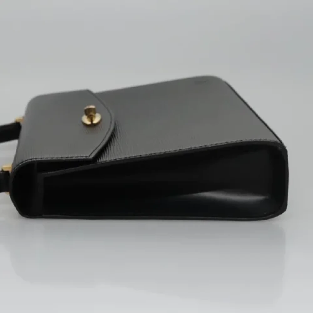 Louis Vuitton Vintage Pre-owned Leather handbags Black Dames