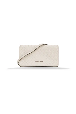 Woven Leather Crossbody