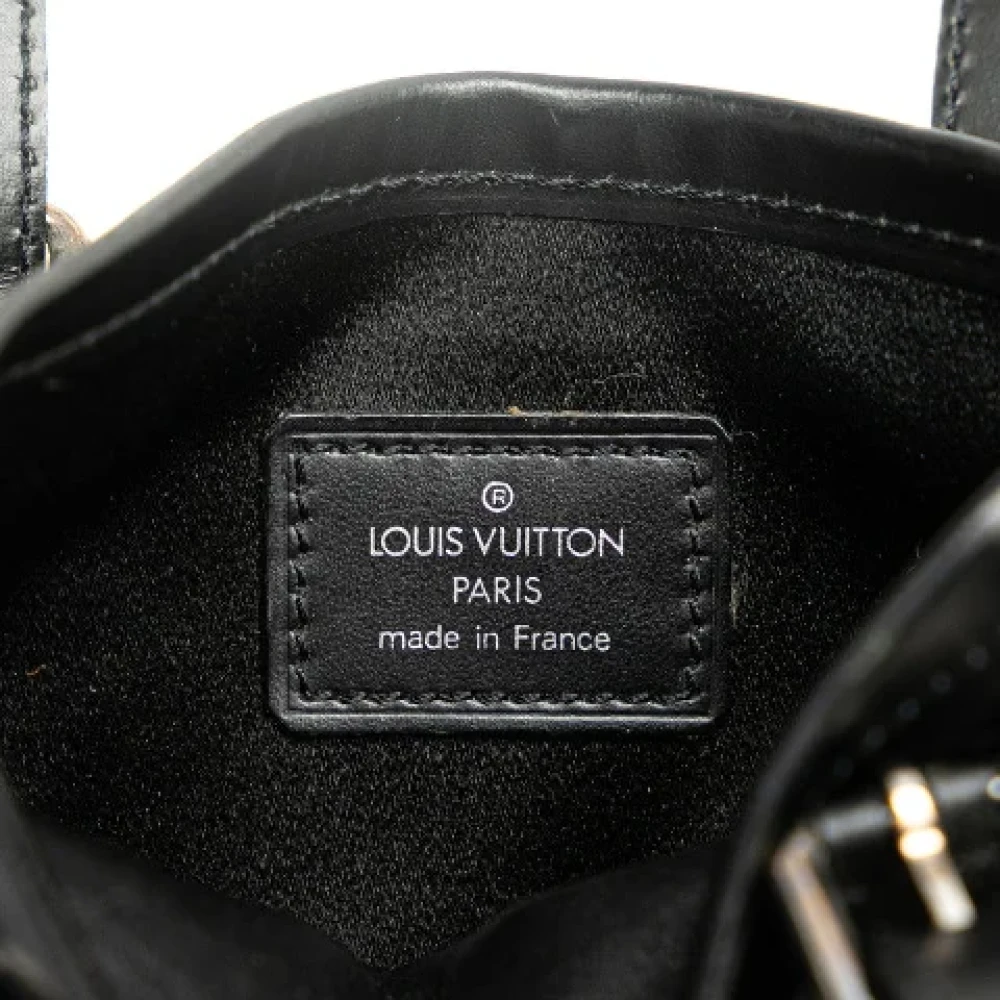 Louis Vuitton Vintage Pre-owned Canvas handbags Black Dames