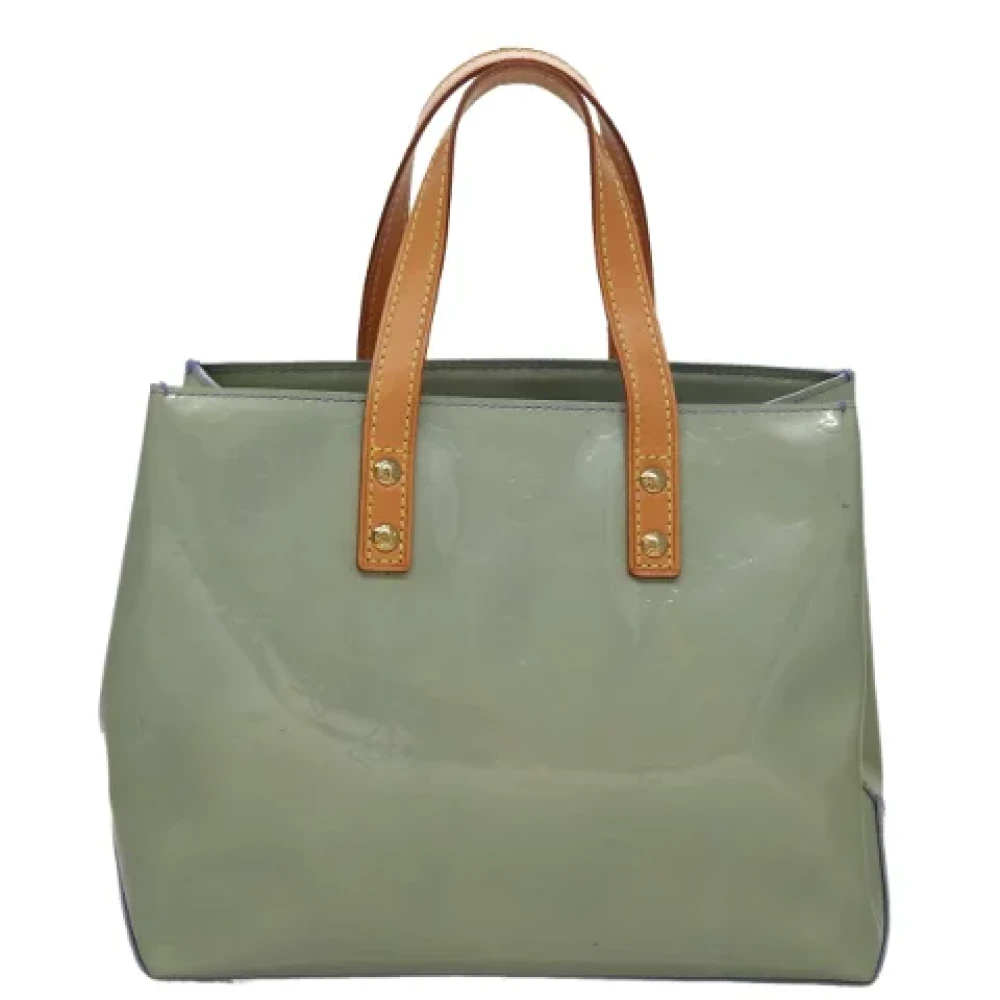 Louis Vuitton Vintage Pre-owned Leather handbags Green Dames
