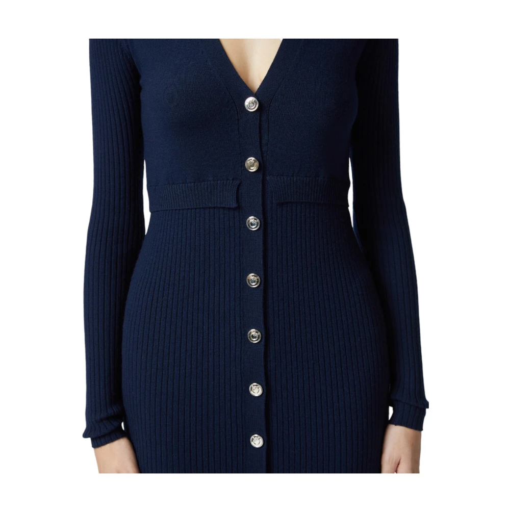 pinko Elegante Jurk voor Vrouwen Blue Dames