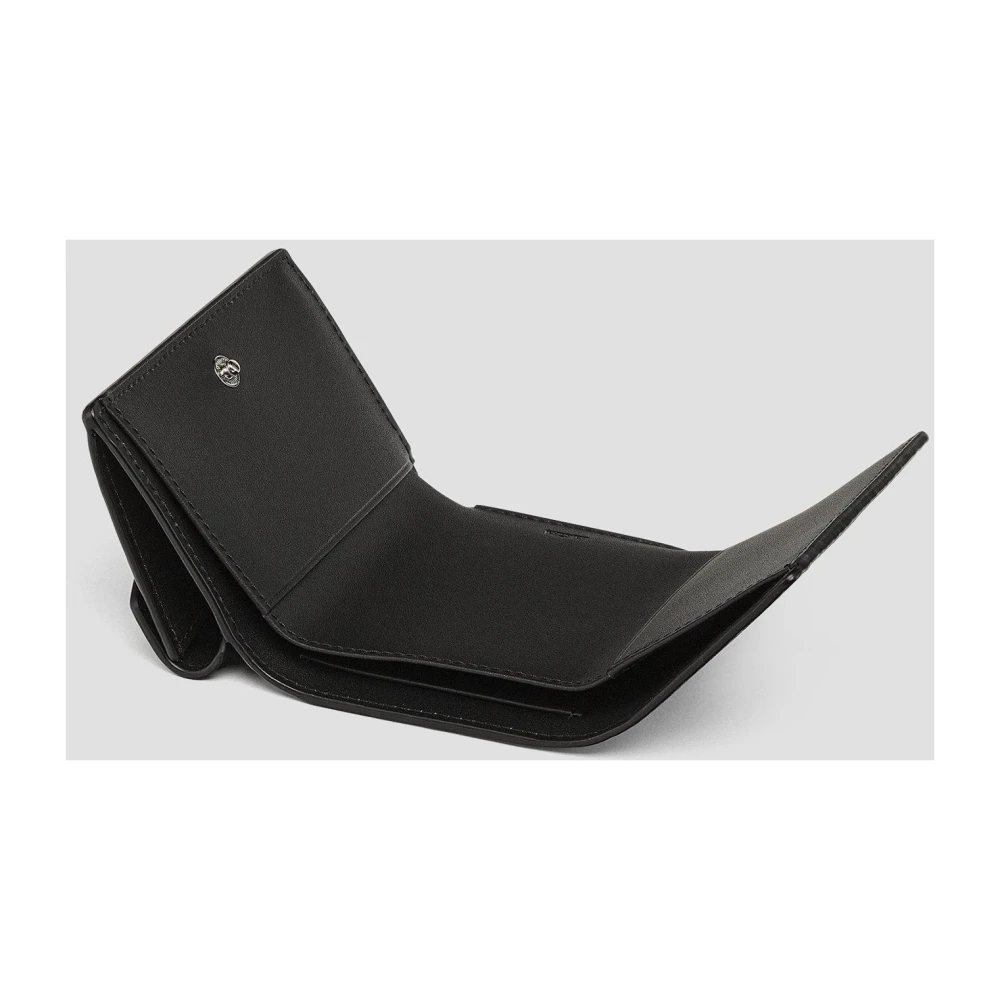 MCM Aren drievoudige portemonnee in Visetos Black Dames