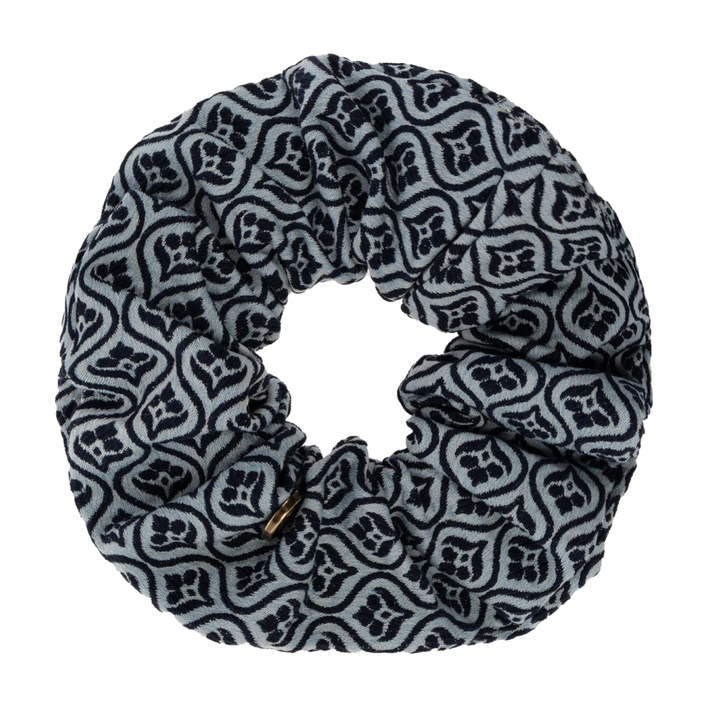 ETRO Gebloemde haarelastiek Blue Dames