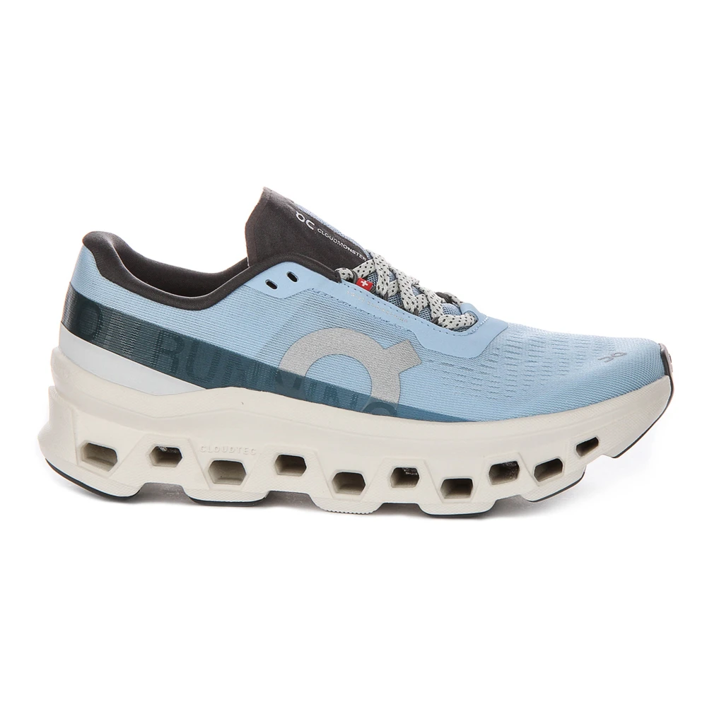 On Running Women's Blue Running Shoes, 4 Uk, Cloudmonster 1