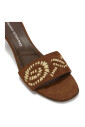 mules-a-talons-brodees-de-fleurs-en-daim-marron