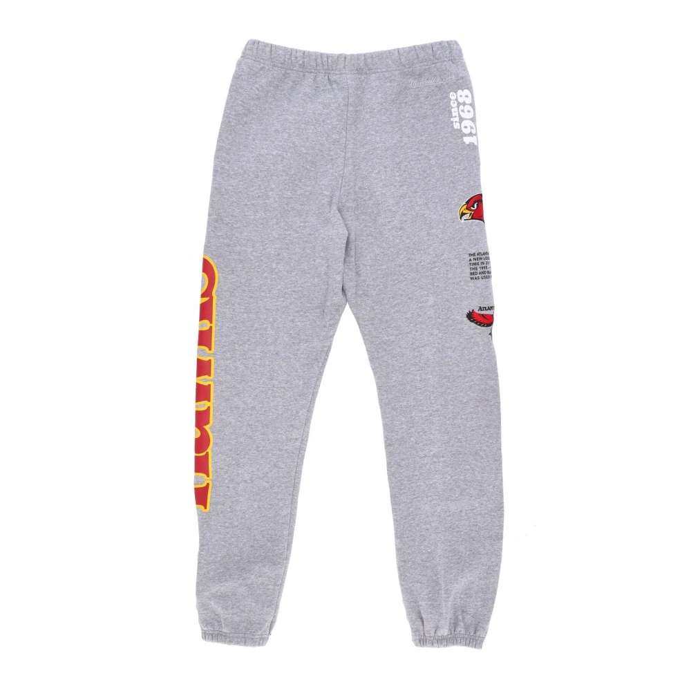 Mitchell & Ness NBA Team Origins Fleece Pant Gray Heren