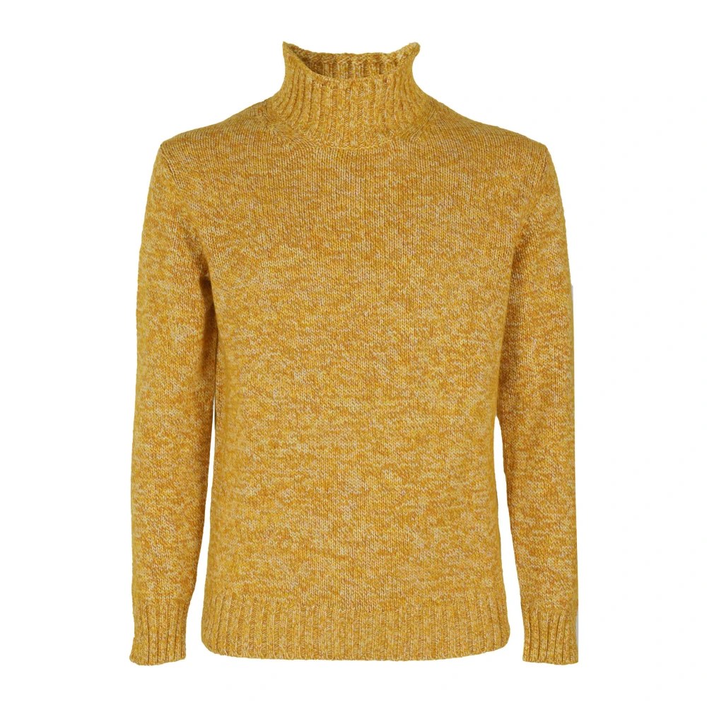 Kangra Stijlvolle Gebreide Kleding Yellow Heren