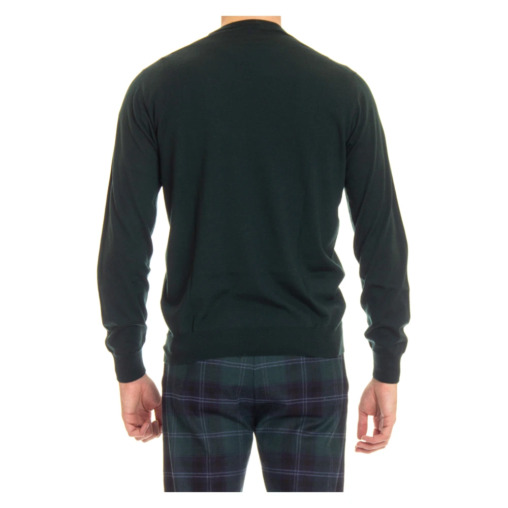 Drumohr Round-neck Knitwear Green Heren