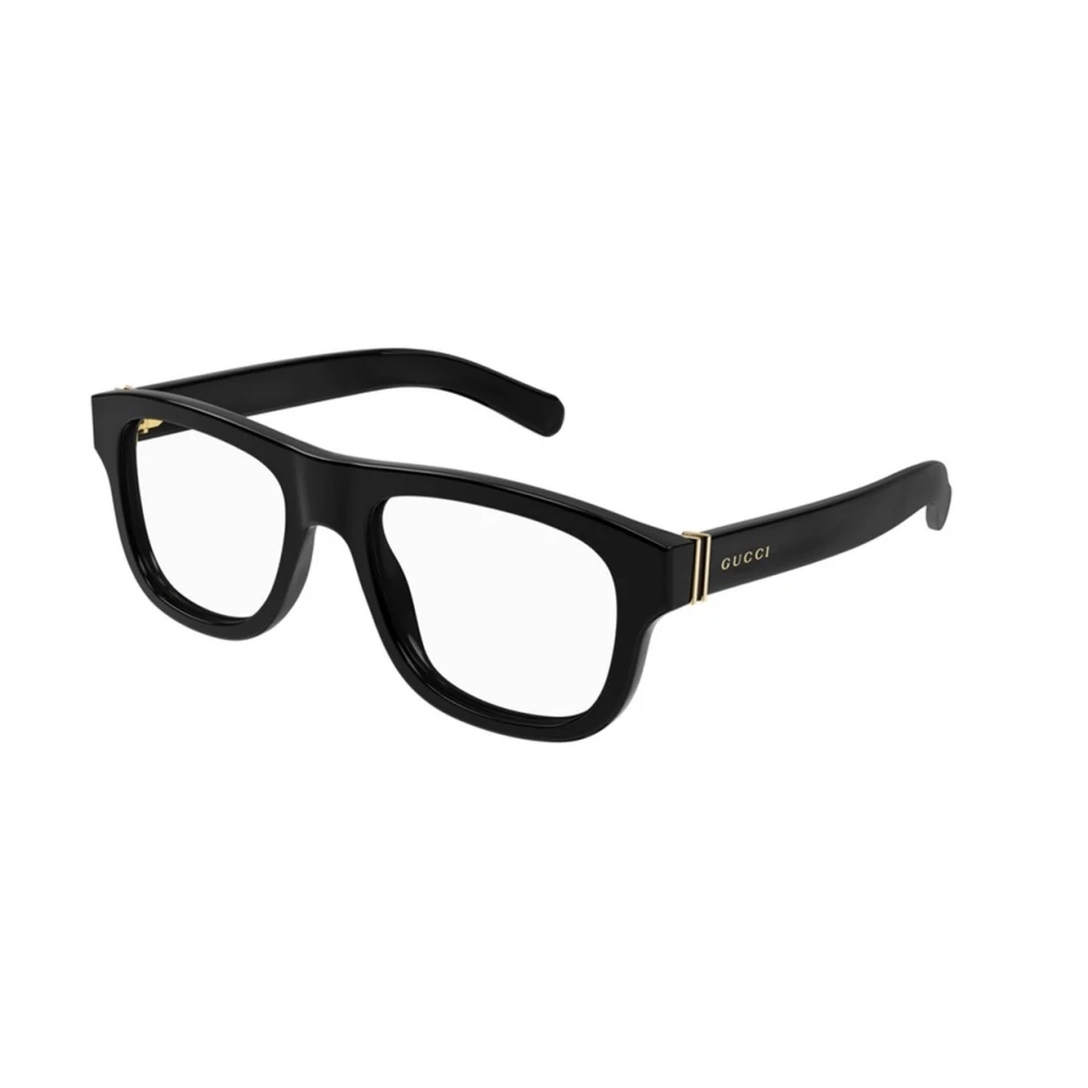 Gucci Zwarte Zonnebril met Zwart Montuur Black Unisex
