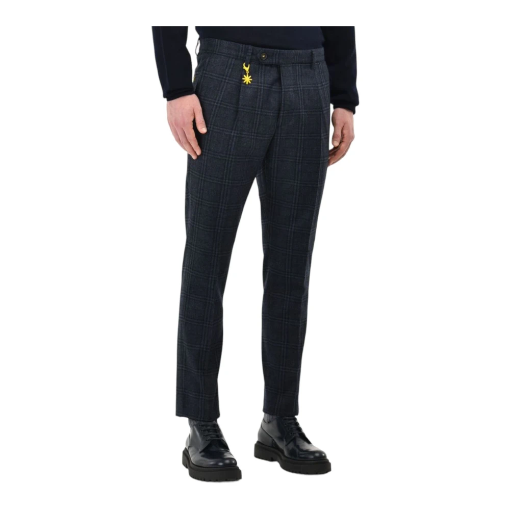 Manuel Ritz Stijlvolle Herenbroek Blue Heren