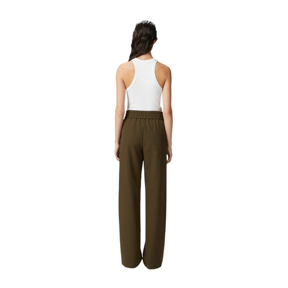 pinko Stijlvolle Broek voor Vrouwen Green Dames