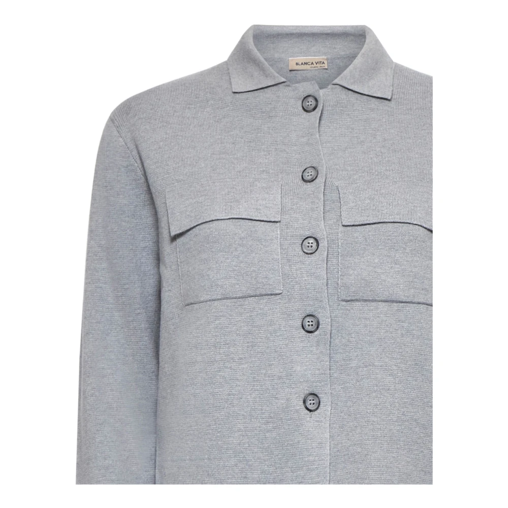 Blanca Vita Grijze Trui voor Vrouwen Gray Dames