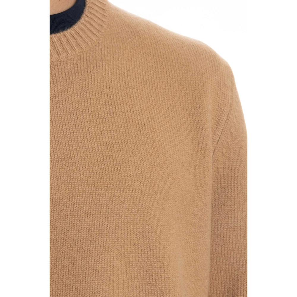 A.p.c. Zachte warme en dikke trui Brown Heren