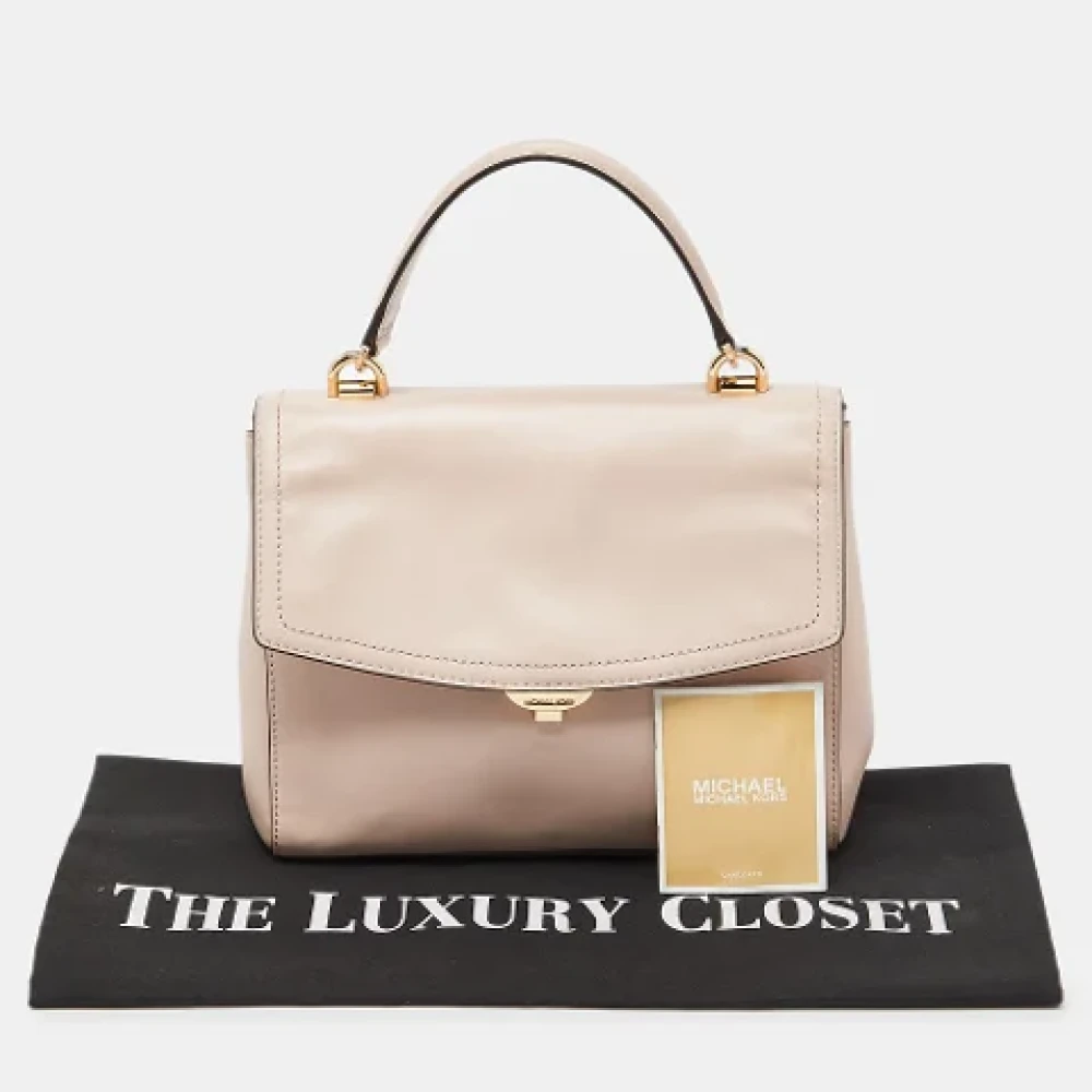 Michael Kors Pre-owned Leather handbags Pink Dames