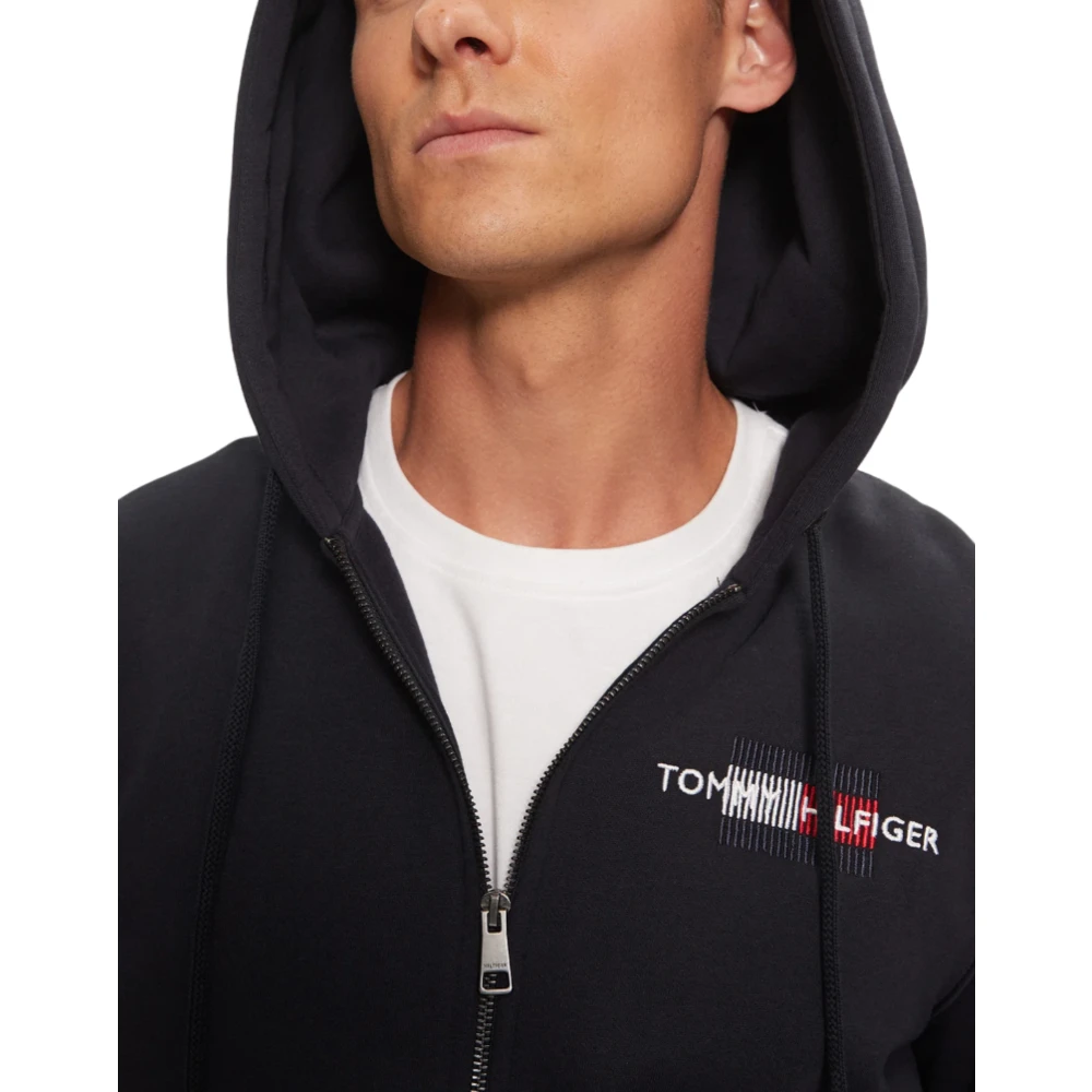 Tommy Hilfiger Stijlvolle Sweatshirt voor Mannen Blue Heren