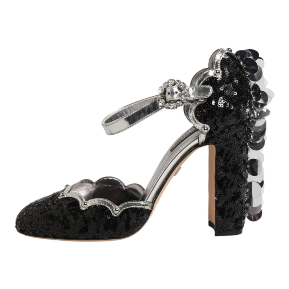 Dolce & Gabbana Women's Black Ankle Strap Sandals - Pumps - 5 Uk - Shoes