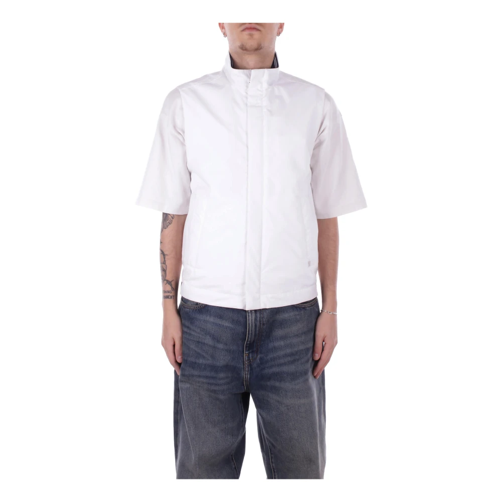 PAUL & SHARK Witte Yachting Vest met Rits White Heren