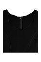 robe-midi-sheath-noire-avec-fermeture-eclair-au-dos