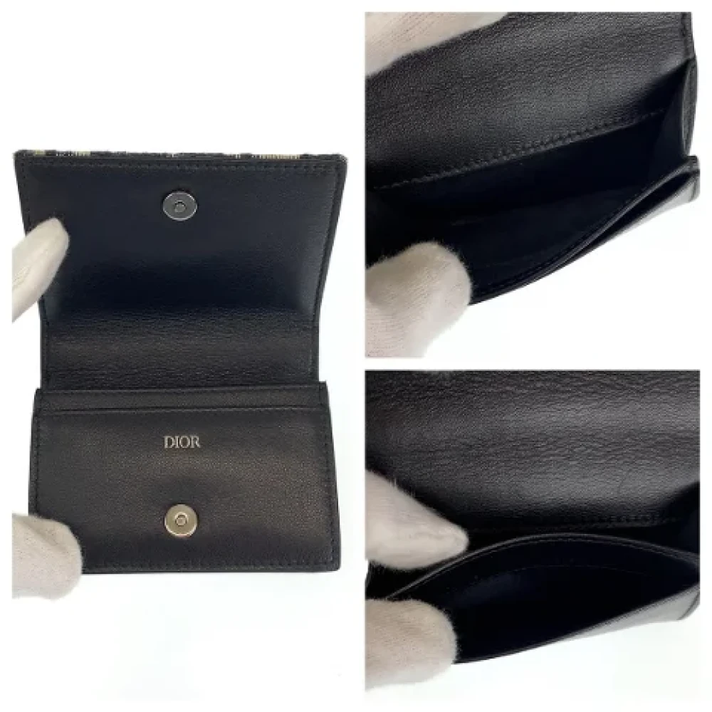 Dior Vintage Pre-owned Canvas dior-bags Blue Dames