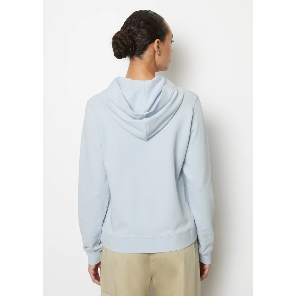 Marc O'Polo Ontspannen hoodie Blue Dames