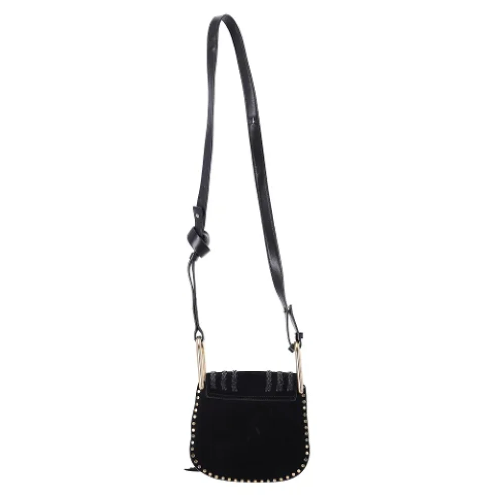 Chloé Pre-owned Suede handbags Black Dames