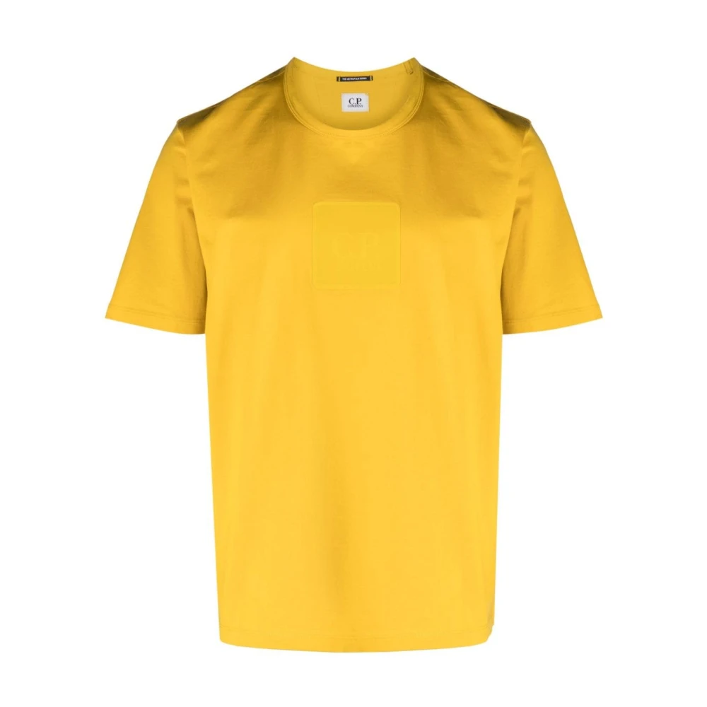 C.P. Company T-Shirts Yellow Heren